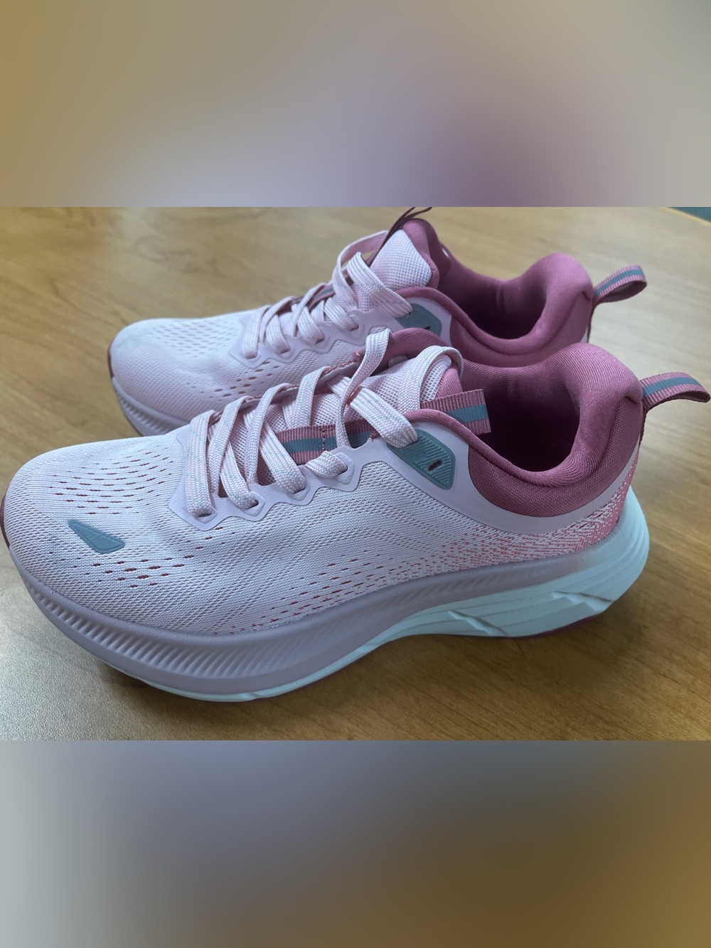 🌸NORTIV8 Women’s Size 8 Pink Mesh Running Sneakers Lace Up Athletic Shoes NWOB